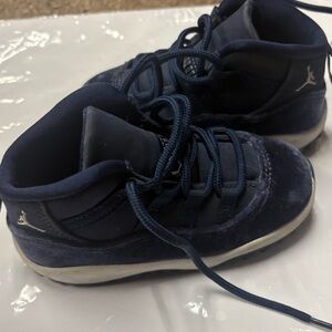 Kids Navy Blue Sneakers
